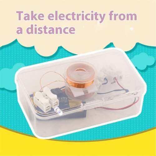 Electromagnetic Experiment with Space Separation and Electricity Extraction DIY Technology School E 1