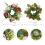 Eucalyptus & Rose Candle Ring Wreath 2