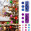 Blue Ball Ornaments Shatterproof 3cm 24 pcs 4