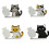Fridge Magnets Cats Vase Refrigerator Magnets-siamese cat 2