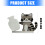 Fridge Magnets Cats Vase Refrigerator Magnets-siamese cat 4