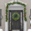 Plastic Eucalyptus Wreath with Flowers 33 cm 5