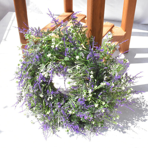 Artificial Green Wreath Decoration, 30 cm 1