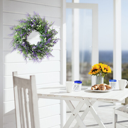 Artificial Green Wreath Decoration, 30 cm 2