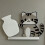 Fridge Magnets Cats Vase Refrigerator Magnets-siamese cat 6