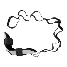 (grey) Flex Strap Stretching Strap for Lower Back Pain, By Tight Muscles