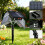 Automatisches Gartenbewässerungsgerät, sonnenbetrieben, mit 3