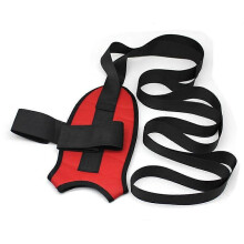 (red) Flex Strap Stretching Strap for Lower Back Pain, By Tight Muscles