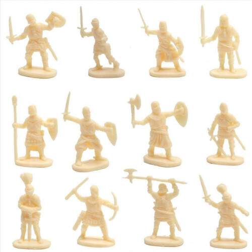 1:72 200/Set Plastic Ancient Figures Toy Yellow 2