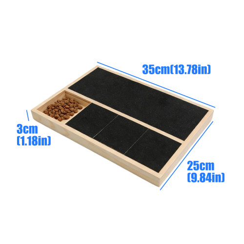 MultiFunctional Dog Scratch Board Composite Wood Design With 2