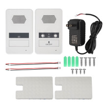 Volledig duplex communicatie-intercom, indicatielampje voor handsfree bellen, hoge prestaties, eenvoudige installatie in bank, thuis, ziekenhuis of