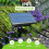 Automatisches Gartenbewässerungsgerät, sonnenbetrieben, mit 7