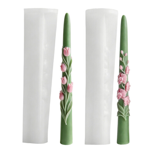 Floral Pattern Silicone Mould Designs For DIY-2 piece set