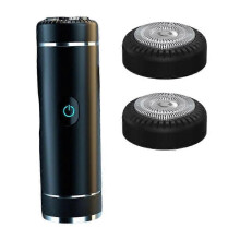 (black with 2 shaving heads) Aweshave Trimmer,Aweshave Dapper,The Dapper Premium Body Trimmer for Balls Body