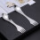 Stainless Steel Western Tableware Creative 3 In 1 Spoon compatibleked Tableware 2
