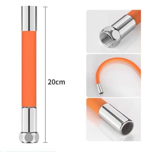 Faucet Splash-proof Universal Bending Shaping Extension Tube,20cm 1