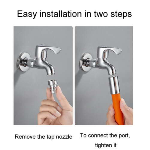 Faucet Splash-proof Universal Bending Shaping Extension Tube,20cm 2