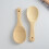 Rice Spoon Spatula Bamboo Board Wood Spatula Kitchen Tool 2