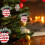 Christmas Ball Ornaments Flocked Suede 6pcs 5