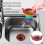 Retractable Rainbow Monster Universal Floor Drain Kitchen Sink Strainer(110x118mm) 5