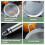 Single Hook Strainer Spoon 304 Stainless Steel Filter Mesh,12cm 5