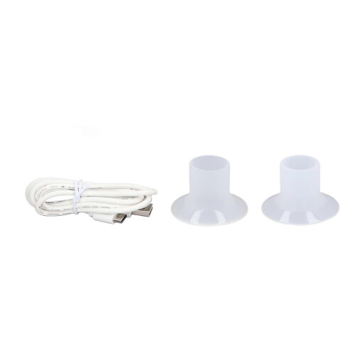 Hands Free Breastfeeding Pump Large Suction Touch Button Portable LED Electric Wearing Chest Pump 1