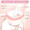 Hands Free Breastfeeding Pump Large Suction Touch Button Portable LED Electric Wearing Chest Pump 3