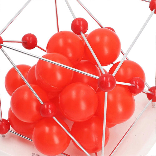 Metal Molecular Model, Stone Crystal Molecular Structure Model, Classroom Lab Tool 2