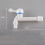 Robinet mural simple en plastique pour machine à laver (4 points) 2