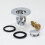 005 Washbasin Bouncing Core Push-type Deodorant Drain Plug,Silver Gray 6