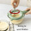 Household Soymilk Strainer Kitchen Juicer Residue Filter(Green) 5