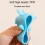 Prolunga per rubinetto per bambini a forma di piccolo cervo, antispruzzo, strumento deviatore per rubinetto domestico (blu) 4