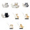 Refrigerator Magnets Fridge Magnets for Locker Kitchen Office 1