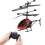(red) Way Remote Control Helicopter with Light Usb Charging Fall Resistant Mini 1