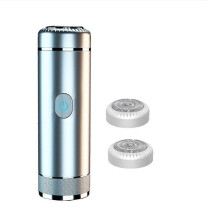 (2 cutter head, silver) Aweshave Trimmer,Aweshave Dapper,The Dapper Premium Body Trimmer for Balls Body