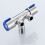 Stainless Steel One-In-Two-Out Multi-Function Three-Way Valve Faucet,Double 4-point Thread 5
