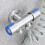 Stainless Steel One-In-Two-Out Multi-Function Three-Way Valve Faucet,Double 4-point Thread 6