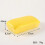 (rectangular, yellow) Sticky Bread Squishy,Sticky Toast Squishy,Toast Sliced Bread Stress Toy 1