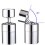 Dual-Function Faucet Spout Bubbler Splash-Proof Two-Function Kitchen Copper Filter, interface:External 4