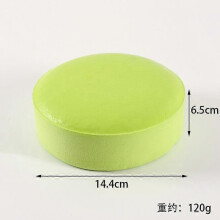 (orbicular, green) Sticky Bread Squishy,Sticky Toast Squishy,Toast Sliced Bread Stress Toy