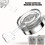 MERILER clear suction wall caddy, glacier pattern, 1 piece 5