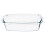 Clear Rectangular Cake Molds Baking Tray Perfect For Oven And 1