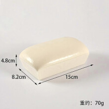 (rectangular, white) Sticky Bread Squishy,Sticky Toast Squishy,Toast Sliced Bread Stress Toy