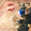 Pinecone Christmas Ornament Plastic Beige 6 pcs 4