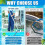 4 τεμάχια τηλεσκοπικό κοντάρι πισίνας λευκό εξωτερικό έκκ 4