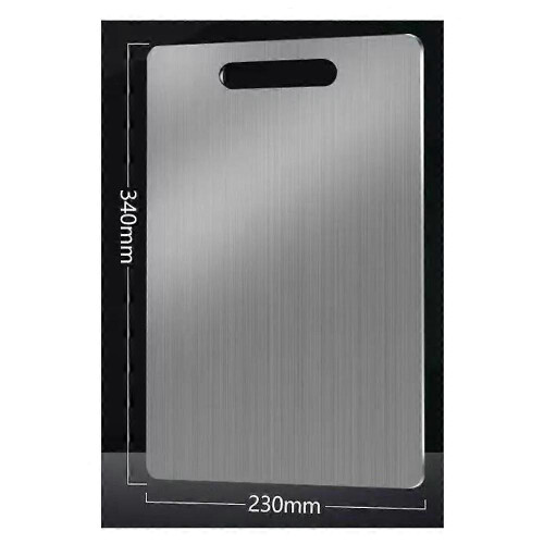 (C) 1 pcs Titanium Cutting Board Double-Sided Titanium Kitchen Chopping Board