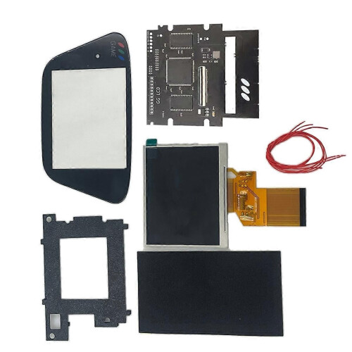 LCD Screen for Game Gear HighLit Full Display VGA Out Mod 1