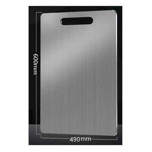 (G) 1 pcs Titanium Cutting Board Double-Sided Titanium Kitchen Chopping Board