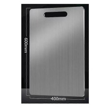 (F) 1 pcs Titanium Cutting Board Double-Sided Titanium Kitchen Chopping Board