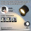 (1 pcs, white) Glowright Lights,Glow Right Wall Lights,Double-Sided Light,40h Maximum Discharge 2